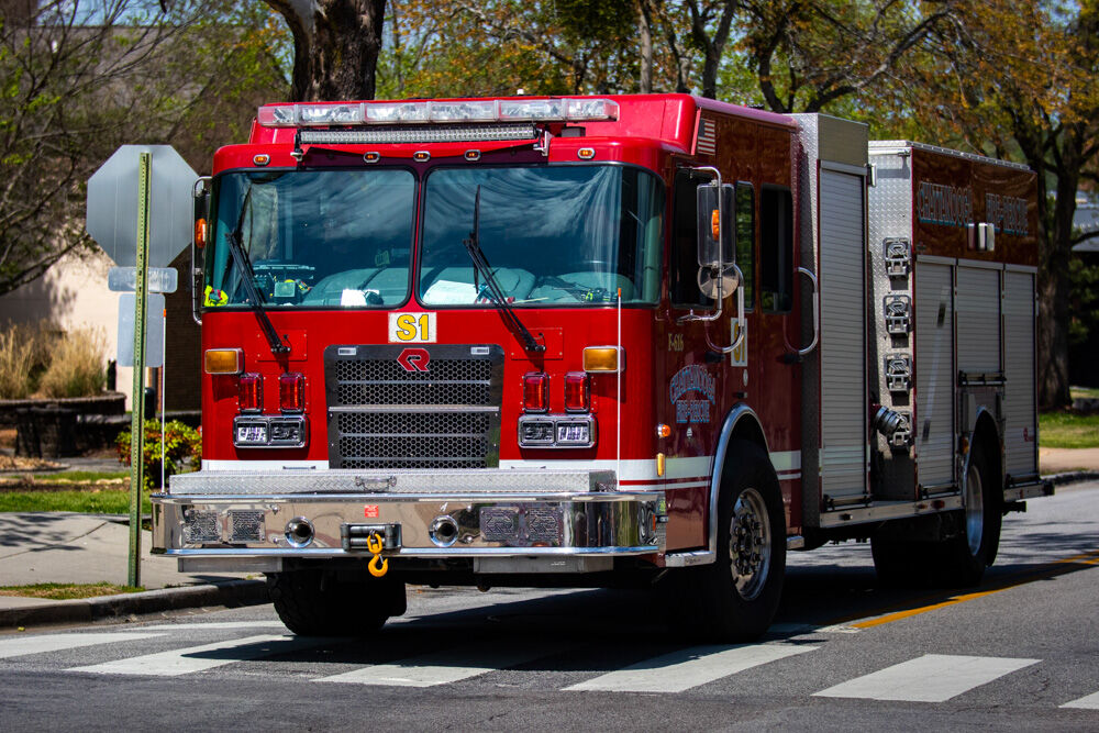 Chattanooga FireFighters Train on UTC Campus